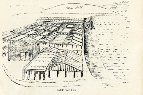 Illustration from "The Old Salt Works," Hingham Historical Society Publication No. 1 (1916)