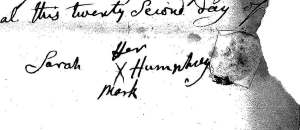 Sarah Humphrey Her Mark