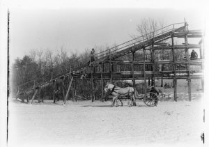 Ramp to Leavitt's Ice House, January 31, 1898