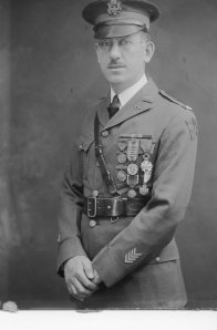 Captain Gorfinkle won a Purple Heart as part of the American Expeditionary Forces in France, 1917-1918