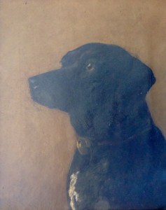 His Dog Bruno, c. 1890