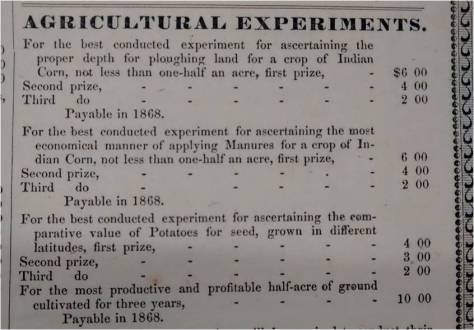 Africultural Fair Poster 1863 #2